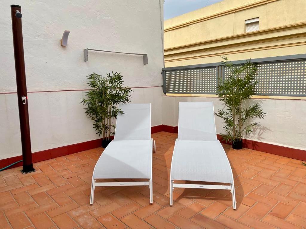 Ti2 Duplex Con Terraza Privada, 120 Metros De La Catedral Διαμέρισμα Σεβίλλη Εξωτερικό φωτογραφία